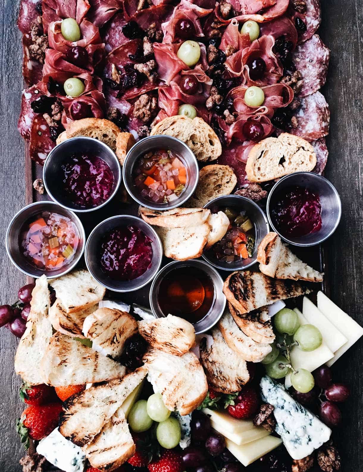 epic cheese + charcuterie board