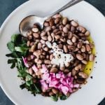 Vegetarian Instant Pot Pinto Beans. Great for meal prepping.