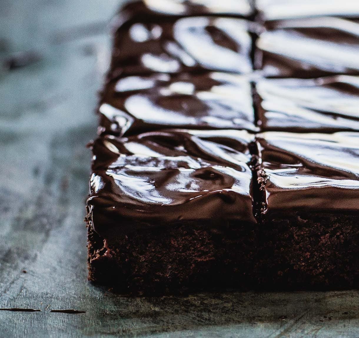 Gluten Free Brownie Recipe with Vegan Chocolate Ganache + video