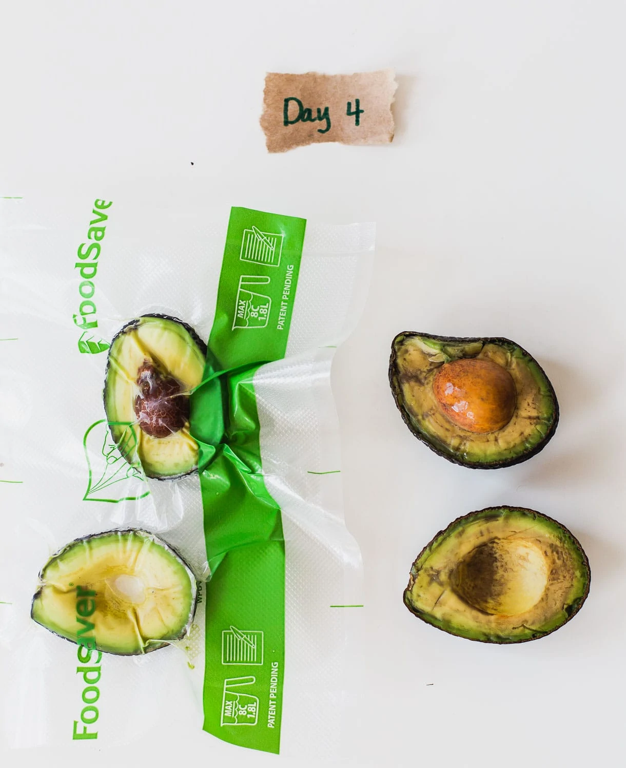 Will a FoodSaver keep an avocado from turning brown?