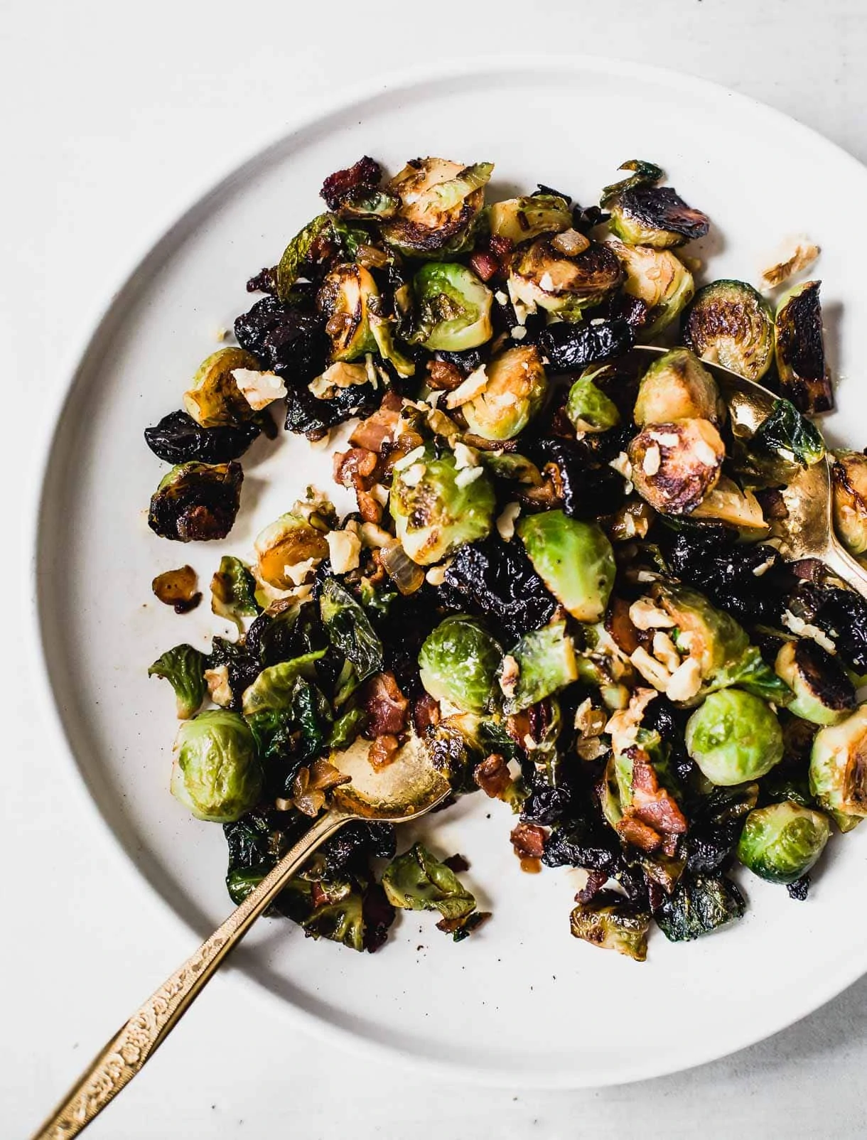 Sweet & Salty Paleo Brussels Sprouts with Bacon
