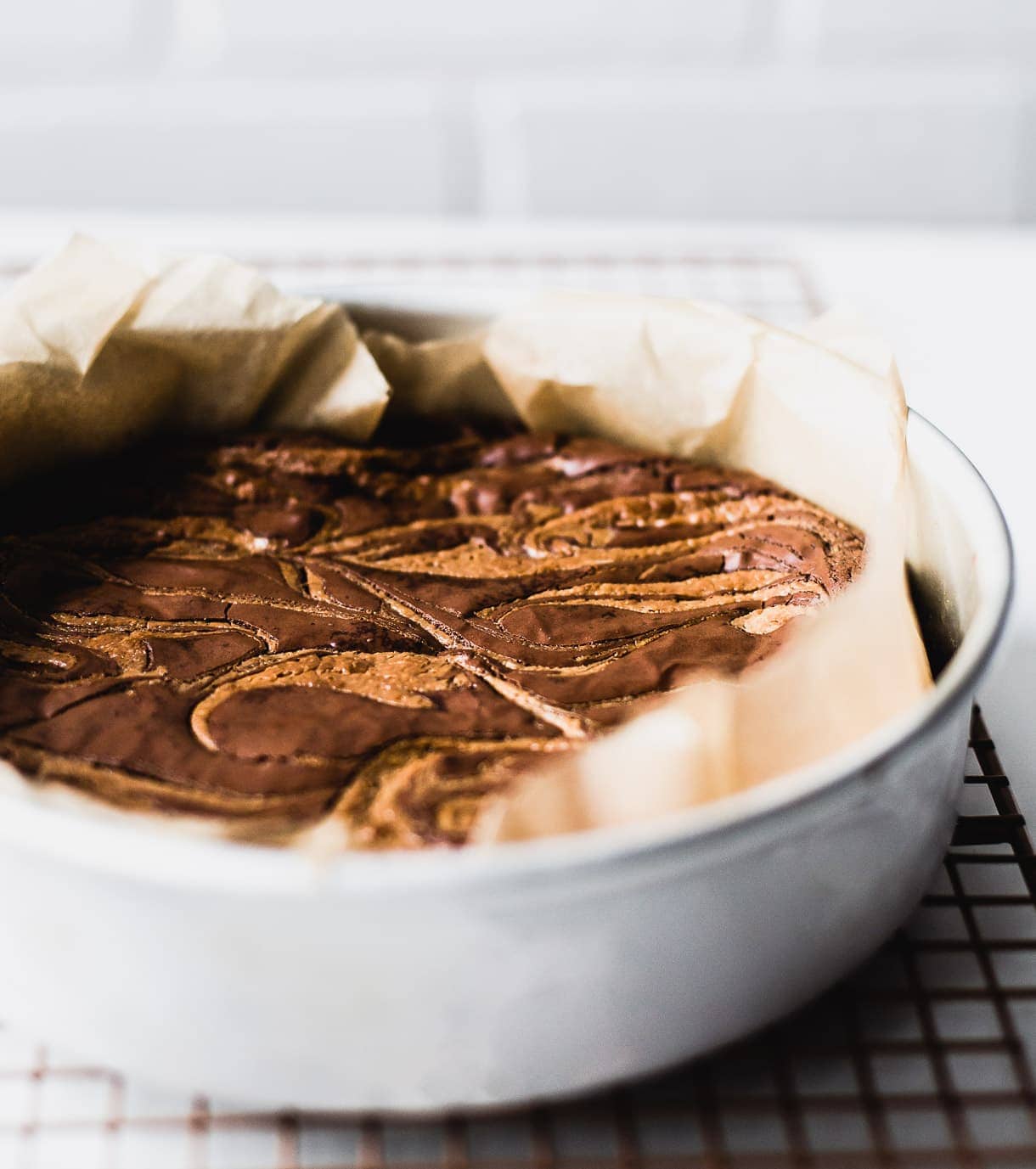 Gluten Free Tahini Brownies