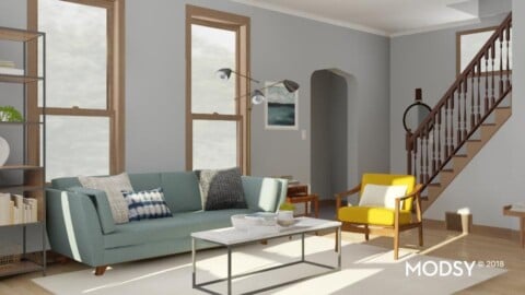 How to Make a Functional, Mid-Century Modern Living Room Come to Life
