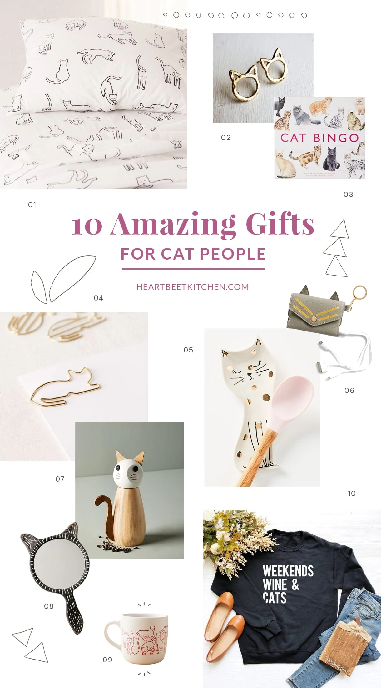 10 Amazing Gifts for Cat People, People who love cats, Cat Lovers