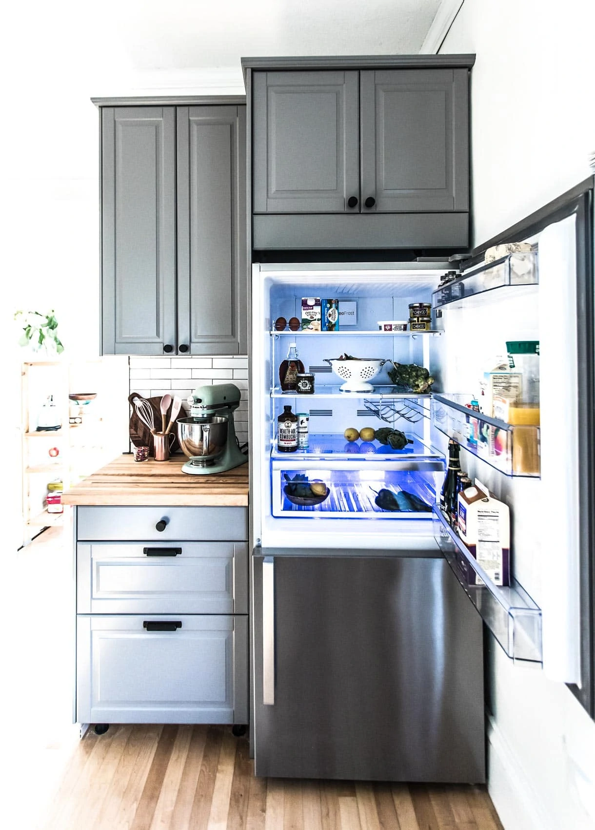 Beko Refrigerator in Kitchen Remodel