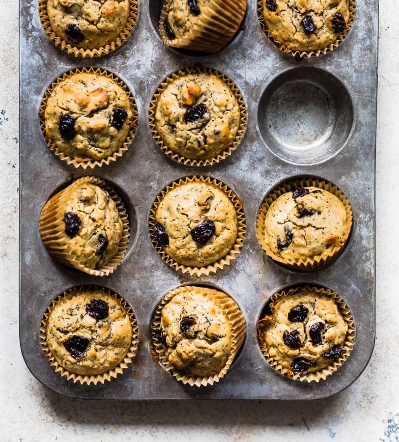 GlutenFree Tart Cherry Muffins + howto video Heartbeet Kitchen