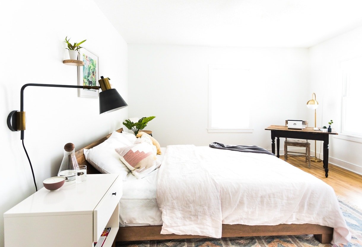 Heartbeet Home A Cozy Minimalist Bedroom without Clutter