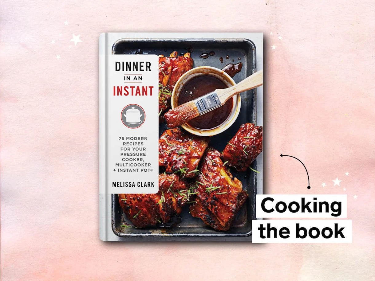 dinner in an instant cookbook, by melissa clark