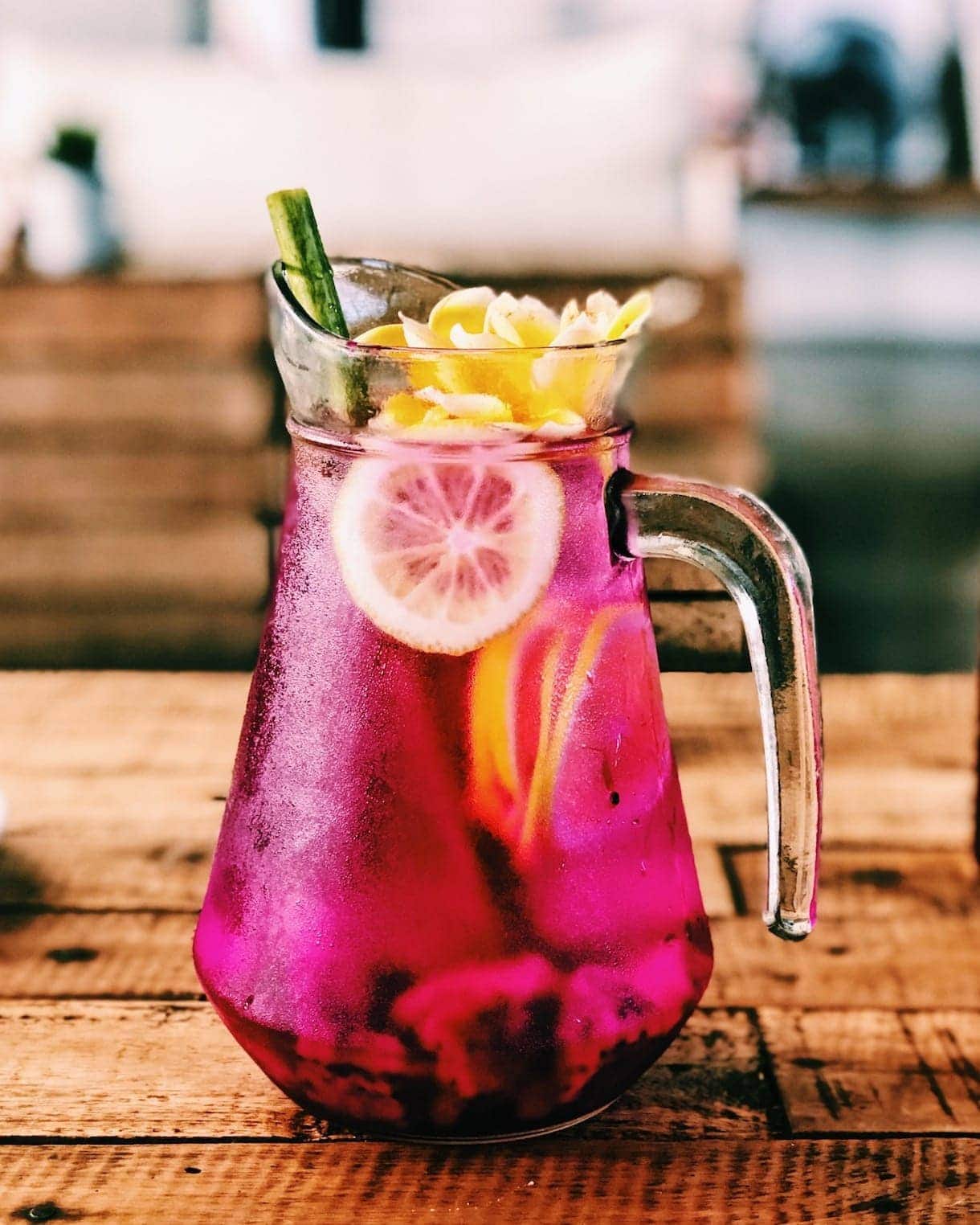 dragonfruit infused water - canguu