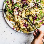 Grilled Asian Cabbage Salad // grilling vegetables