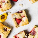 Gluten-Free Strawberry Blondie Bar Recipe