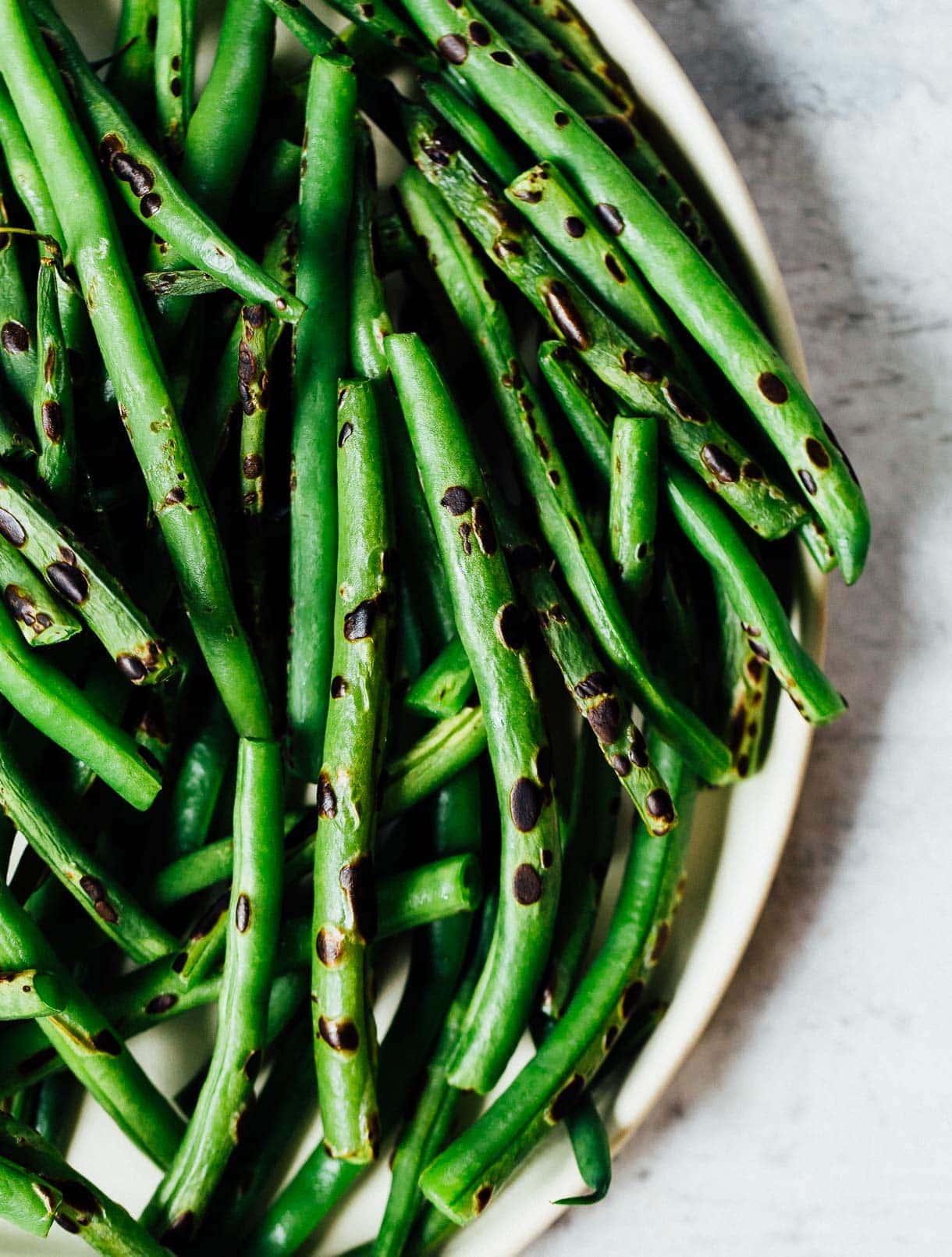 Blistered Green Beans