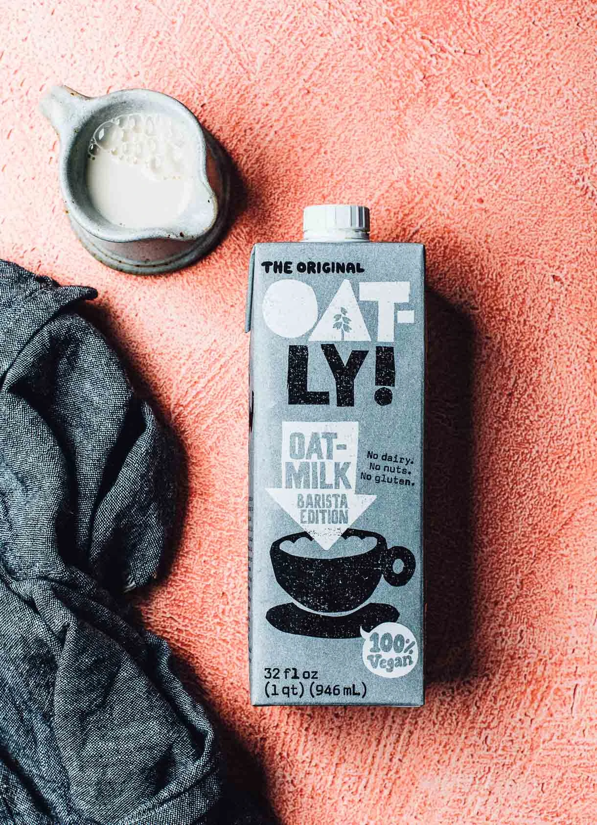 Oatly Oat Milk - dairy free milk, oat milk photo