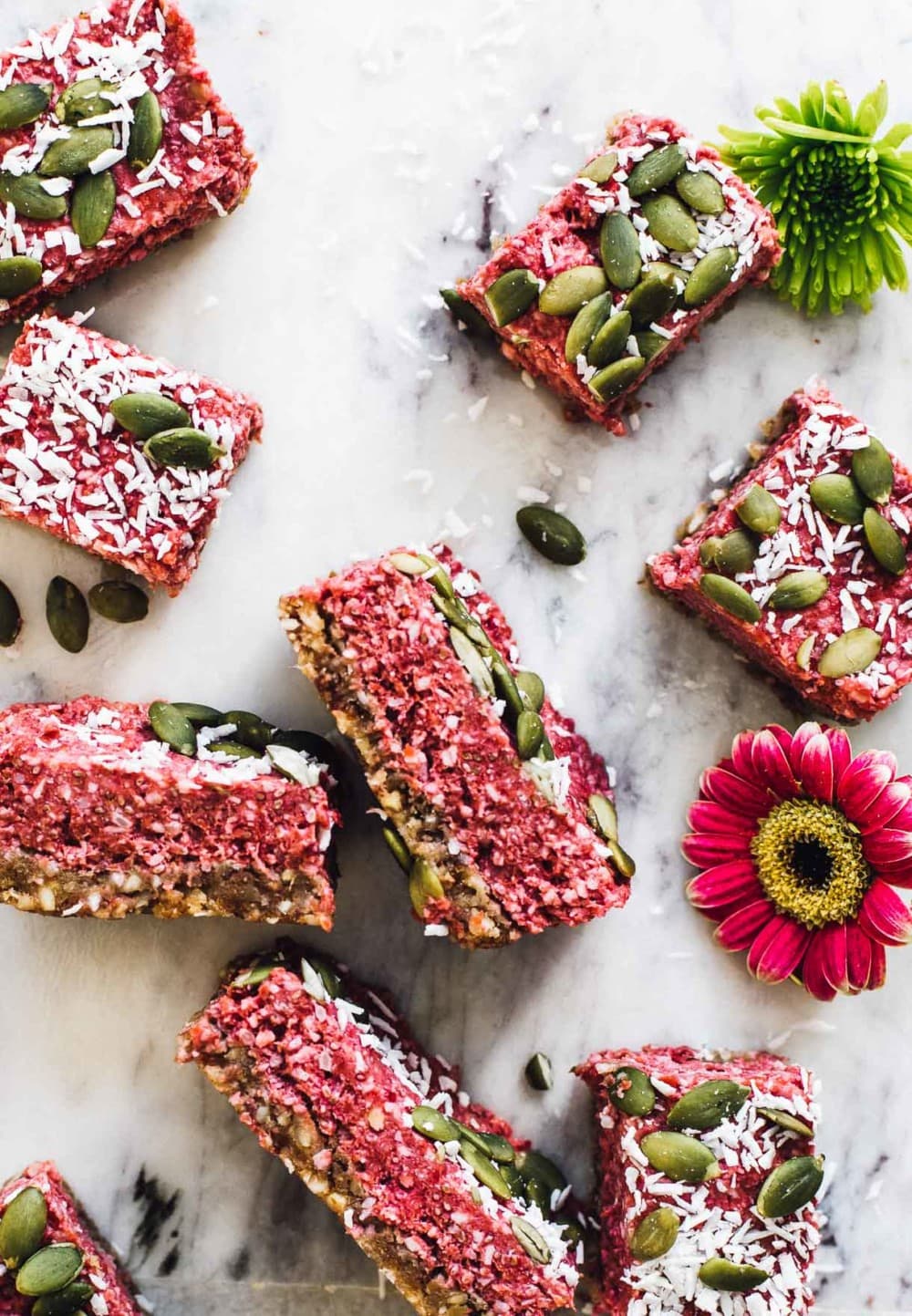 No-Bake Tart Cherry Vegan Superfood Bars • Heartbeet Kitchen