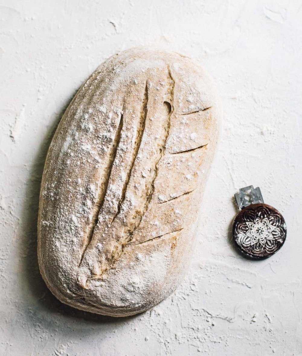 Premium Photo  Rye sourdough on flour sourdough in a container on a wooden  table. fermentation. the hand holds a wooden spatula, the readiness of the  sourdough is checked.