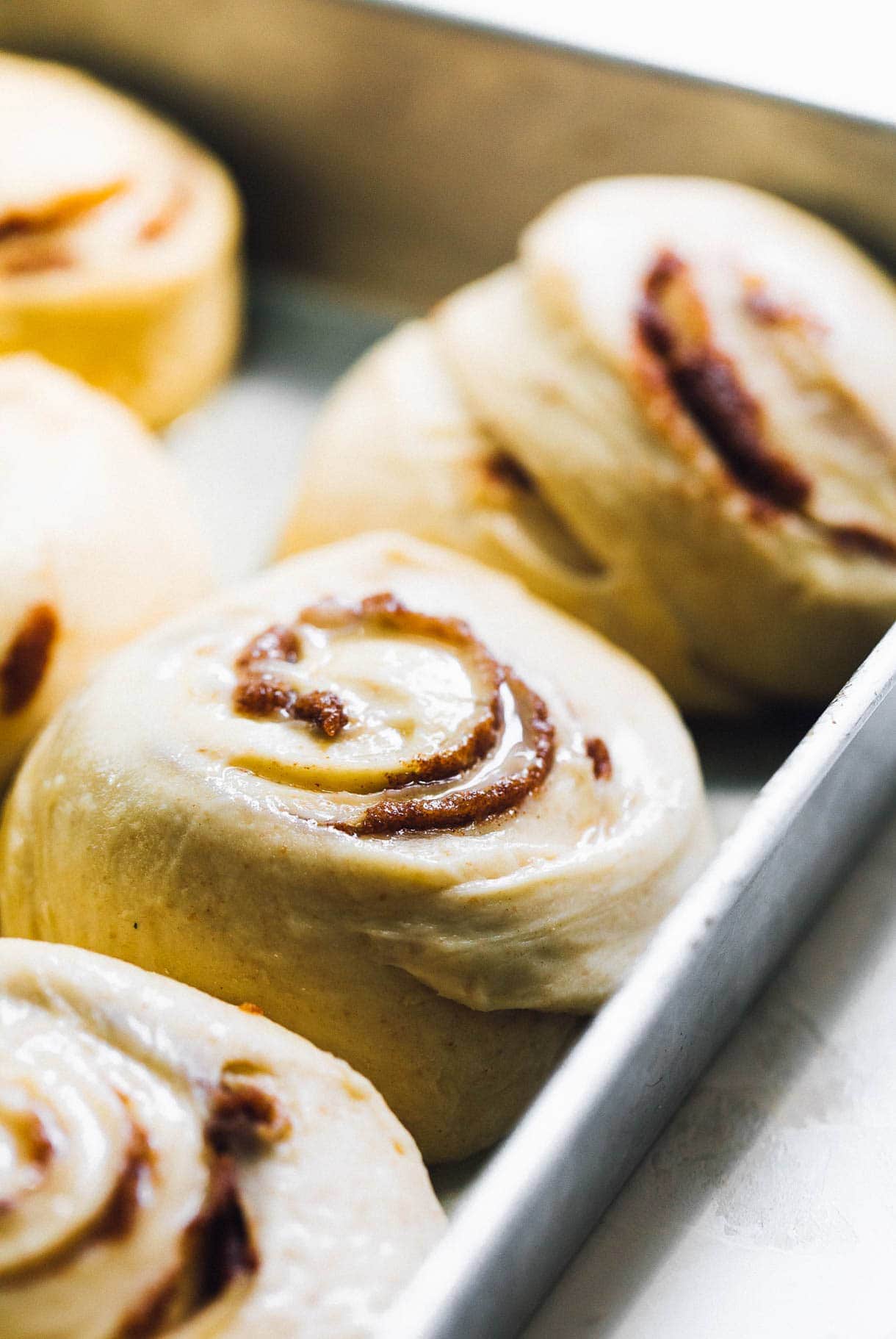 Soft Overnight Sourdough Cinnamon Rolls | Heartbeet Kitchen