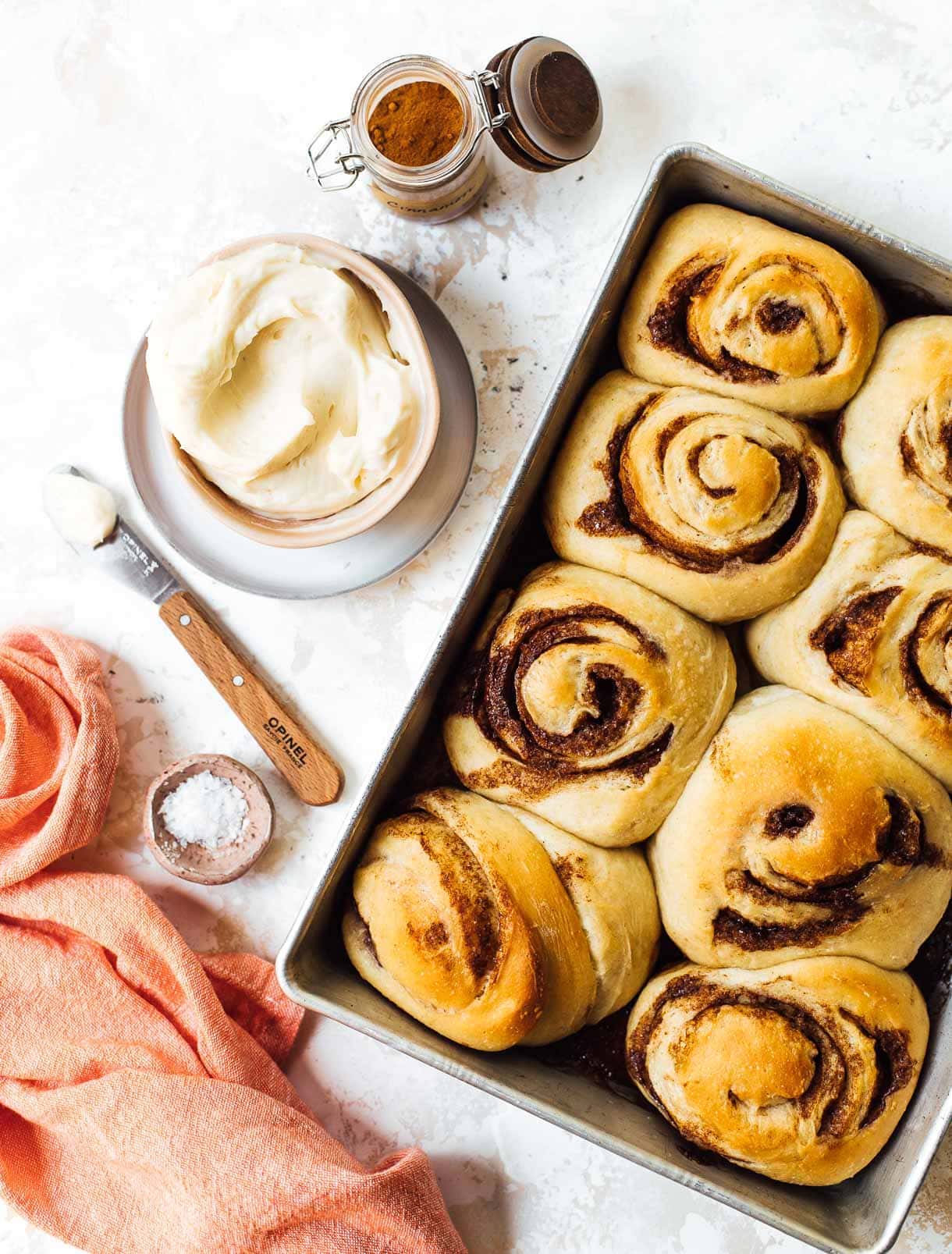 Soft Overnight Sourdough Cinnamon Rolls Heartbeet Kitchen