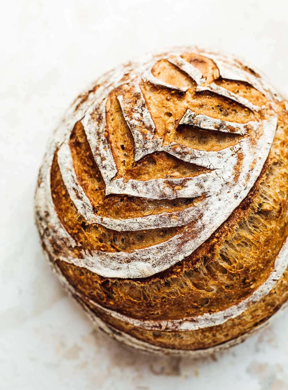 Easy Seeded Sourdough Bread Recipe • Heartbeet Kitchen