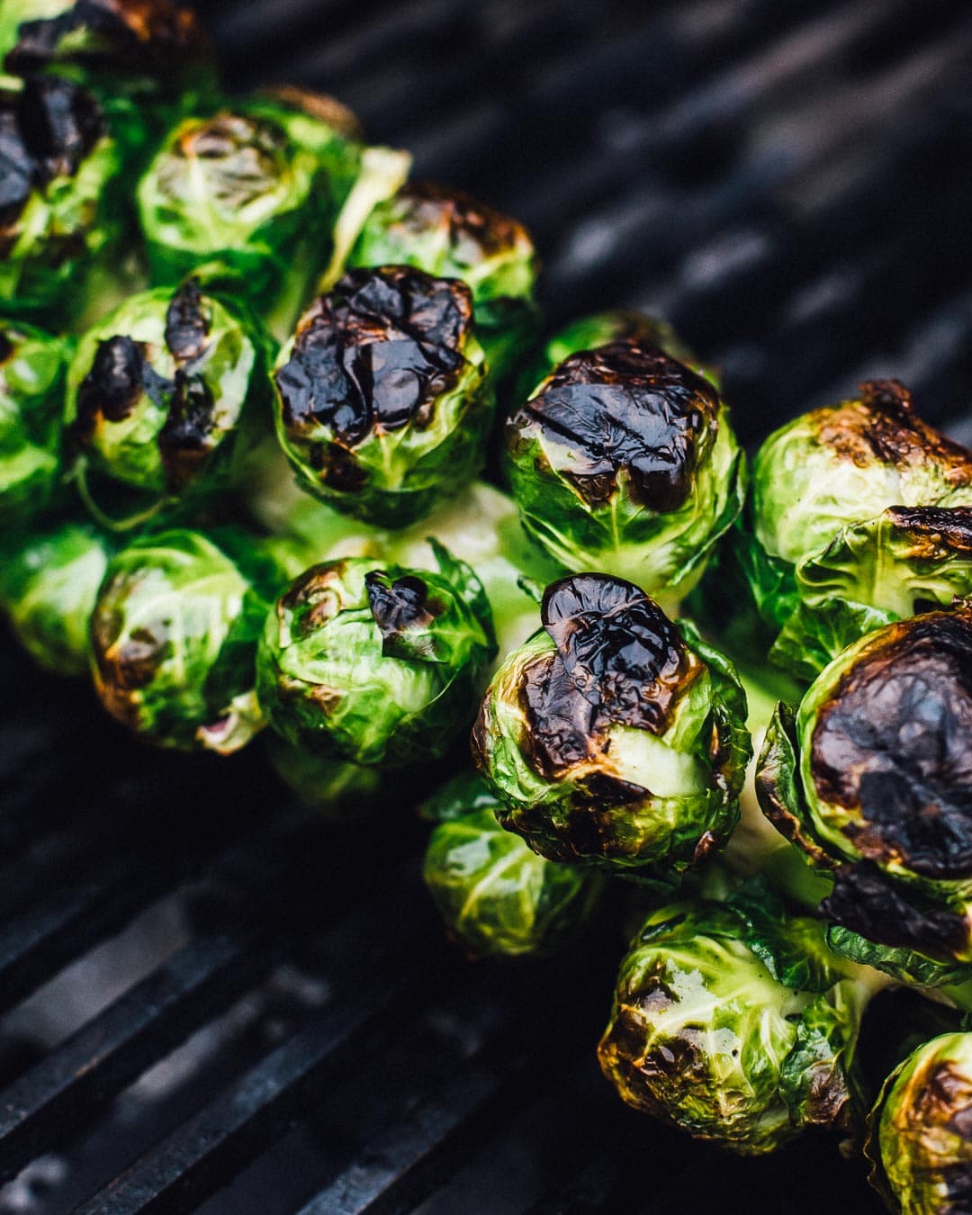 brussels sprouts on the grill
