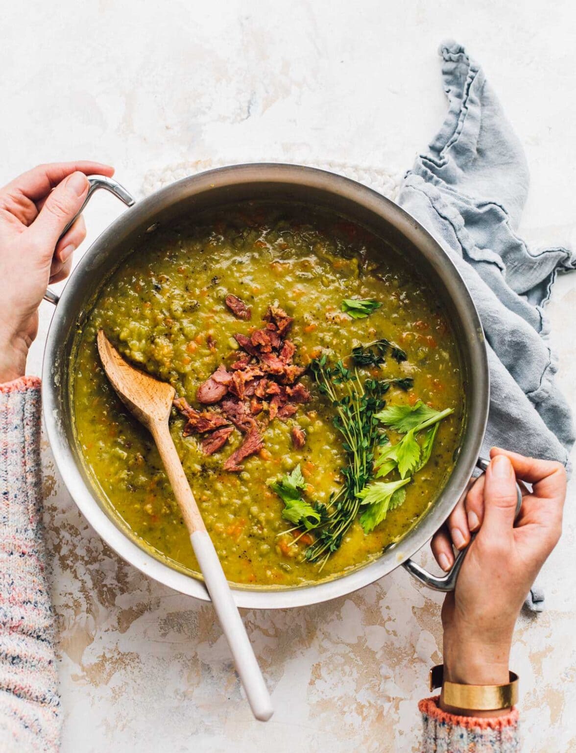 Cozy Split Pea Soup • Heartbeet Kitchen