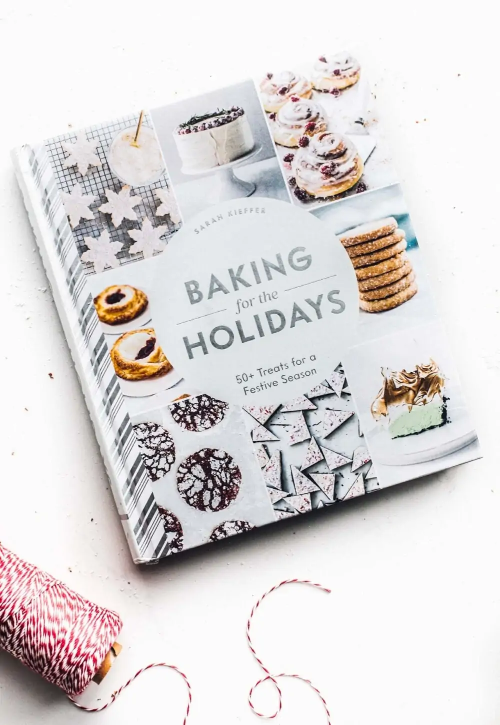cover of baking for the holidays by sarah kieffer