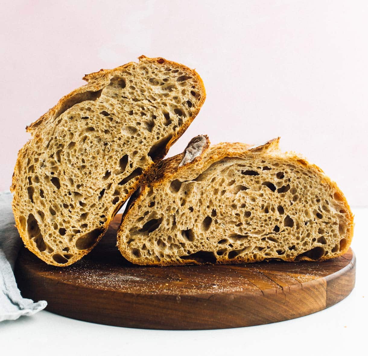 Simple Spelt Sourdough Bread • Heartbeet Kitchen