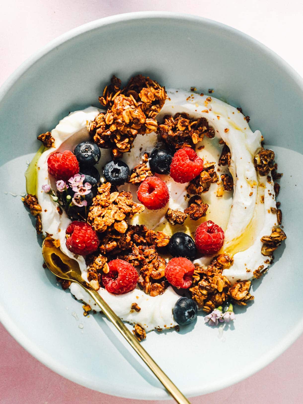 Big Cluster Sourdough Discard Granola • Heartbeet Kitchen