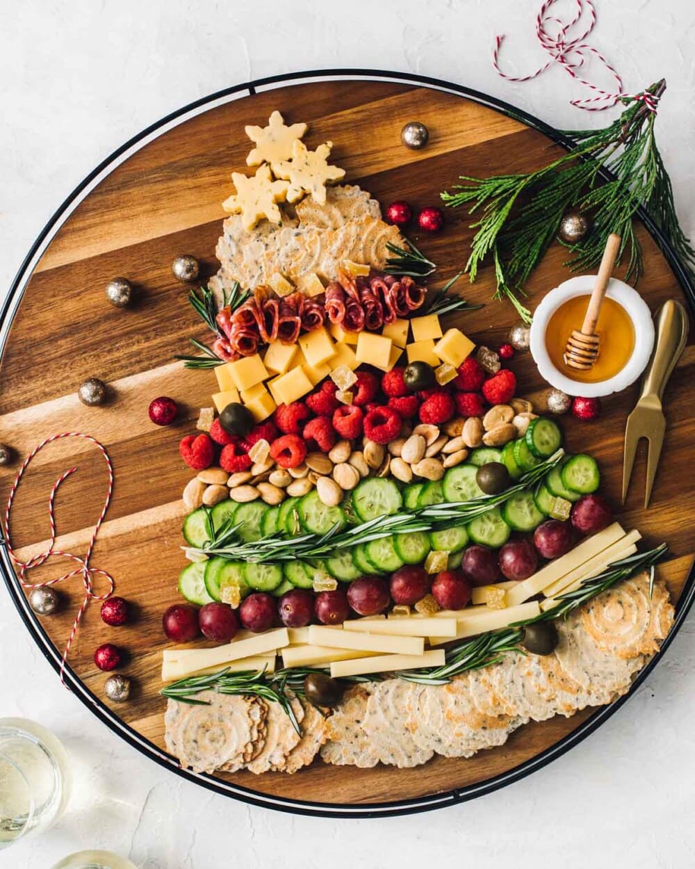 Christmas Tree Charcuterie Board