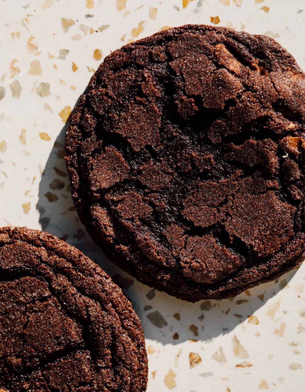 gluten-free chocolate cookies on a table