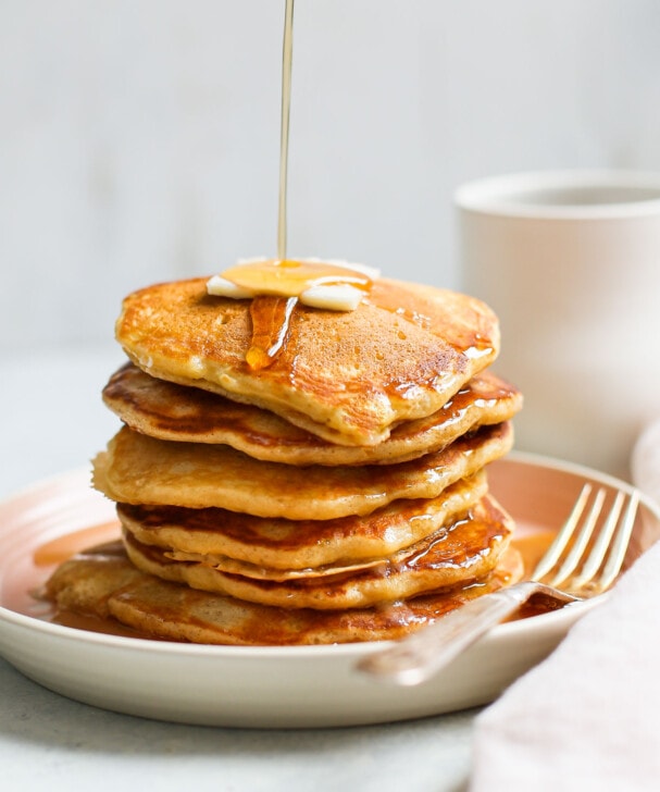 Quick & Fluffy Sourdough Discard Pancakes Heartbeet Kitchen