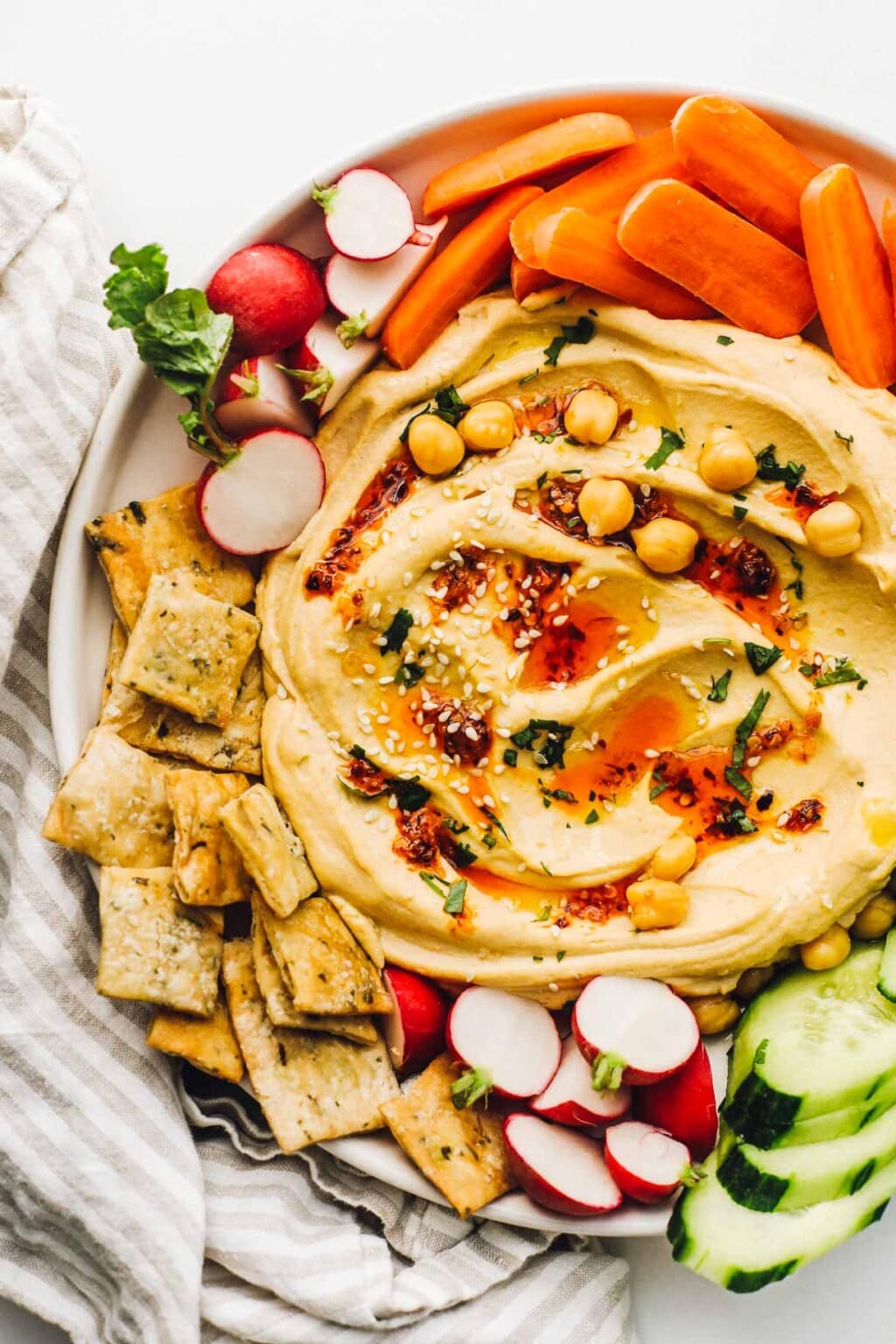 15Minute Creamy, Spicy Hummus • Heartbeet Kitchen