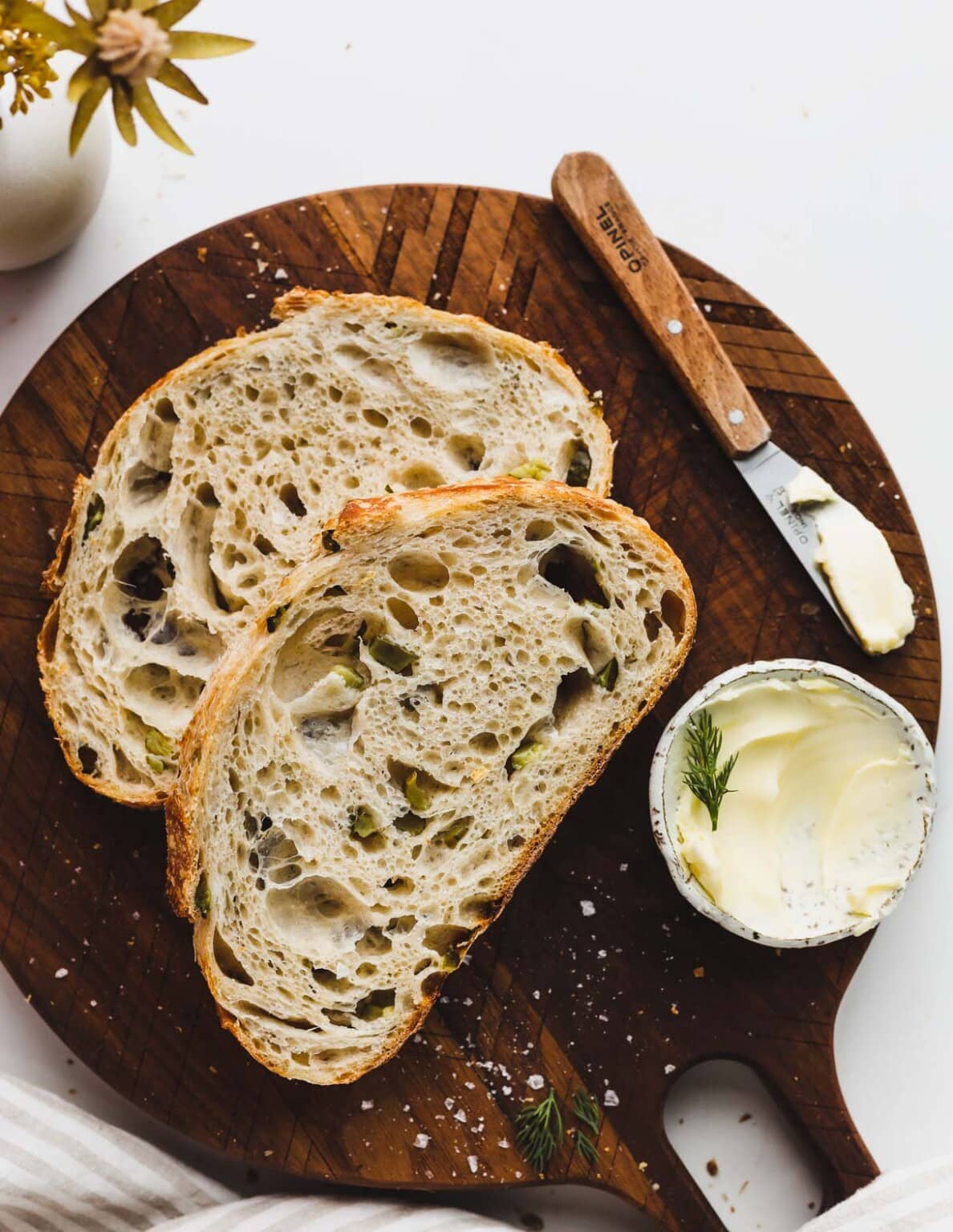 Dill Pickle Sourdough Bread • Heartbeet Kitchen