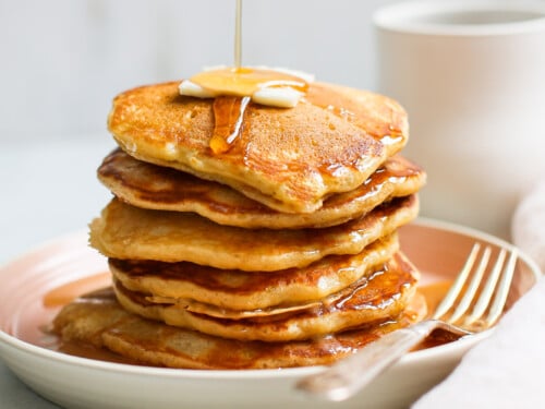 Quick & Fluffy Sourdough Discard Pancakes | Heartbeet Kitchen