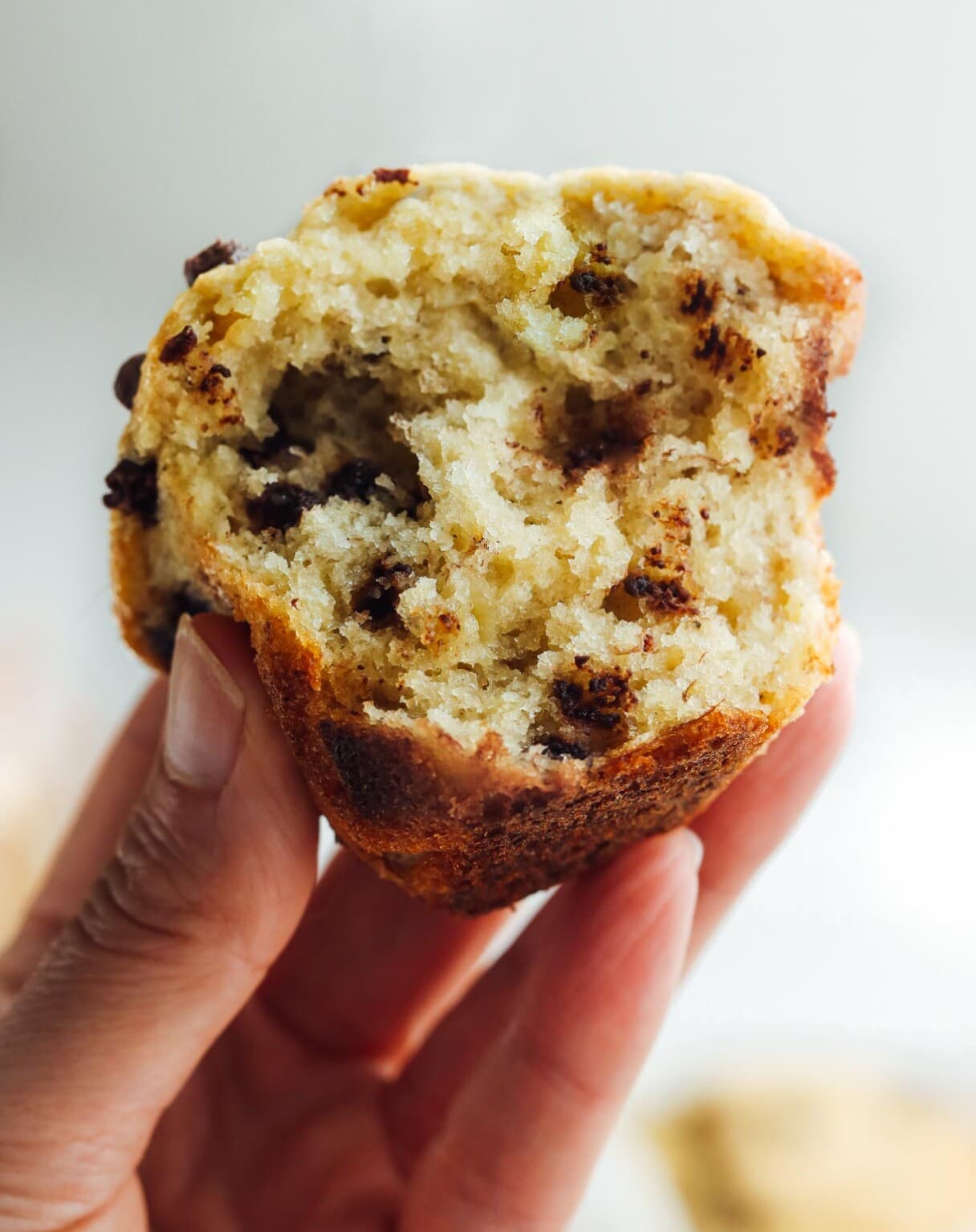 Banana Chocolate Chip Sourdough Muffins Heartbeet Kitchen