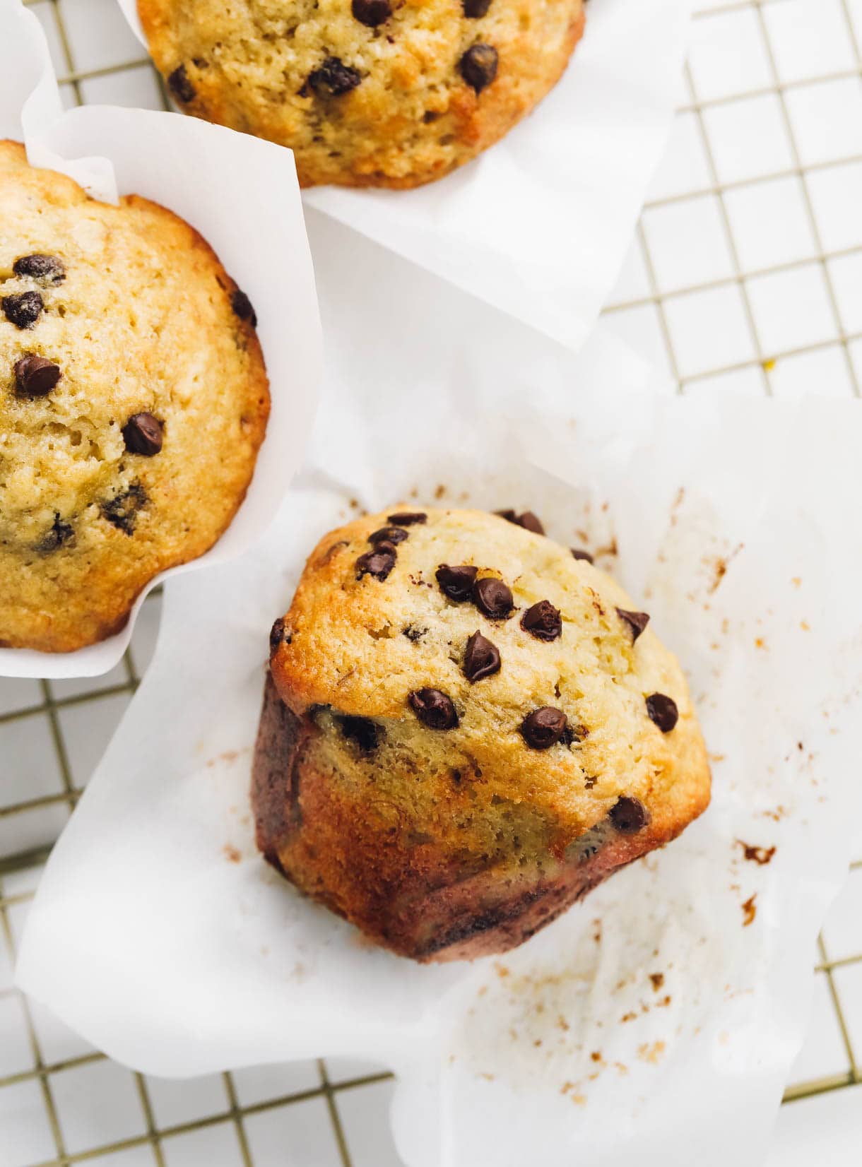 Banana Chocolate Chip Sourdough Muffins Heartbeet Kitchen