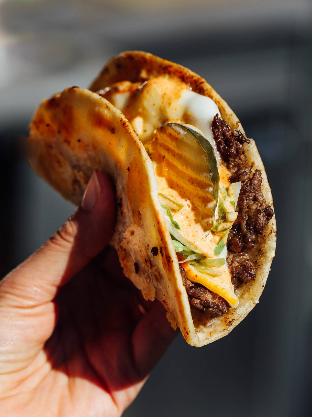 Smash Burger Taco Recipe