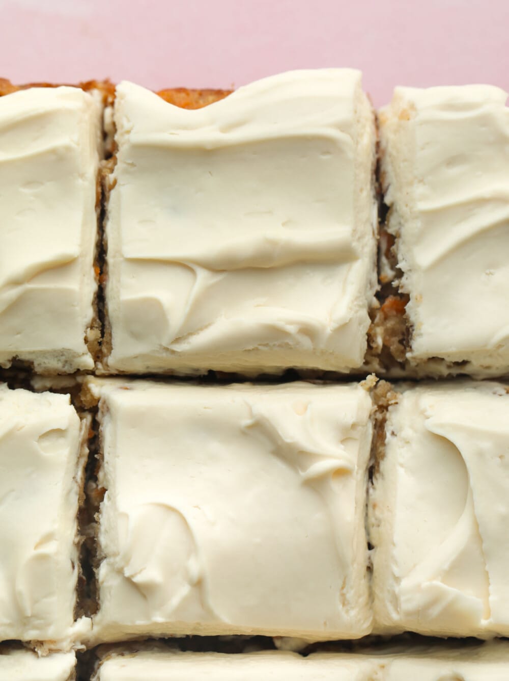 carrot cake bars with maple cream cheese frosting