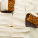 pumpkin bars cut into squares